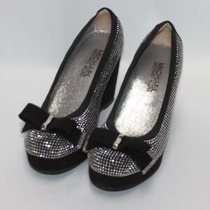 MICHAEL Michael Kors Black and Silver Dress Shoes.  ••SOLD ON OTHER SITE
